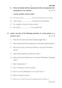 Karnataka Open School Examination Question Papers